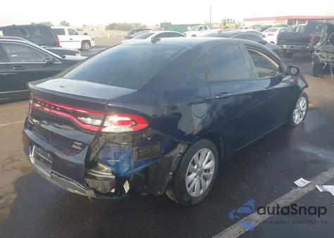 2014 Dodge Dart Sxt из США, поврежденный, VIN 1C3CDFBB5ED824597